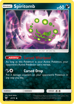 Spiritomb Shining Legends #47