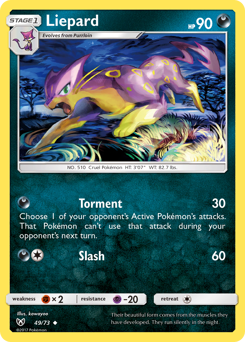 Liepard Shining Legends #49