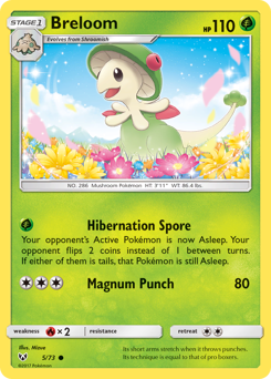 Breloom #5 Shining Legends