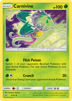 Carnivine #6 Shining Legends