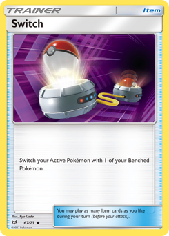 Switch #67 Shining Legends