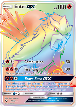 Entei-GX #74 Shining Legends