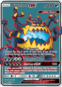 Guzzlord-GX #105 Crimson Invasion