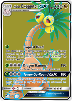 Alolan Exeggutor-GX Crimson Invasion #107