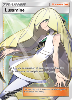 Lusamine #110 Crimson Invasion