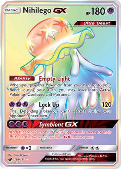Nihilego-GX #114 Crimson Invasion