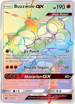 Buzzwole-GX #115 Crimson Invasion