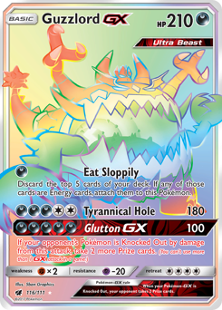 Guzzlord-GX #116 Crimson Invasion