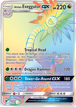 Alolan Exeggutor-GX Crimson Invasion #118