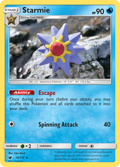 Starmie Crimson Invasion #16