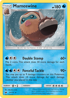 Mamoswine #21 Crimson Invasion