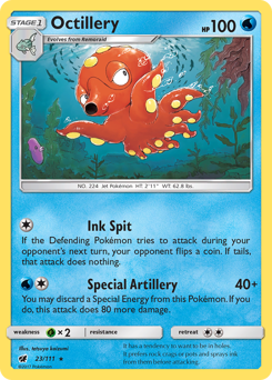 Octillery Crimson Invasion #23