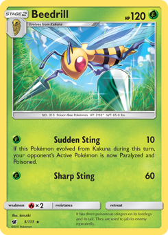 Beedrill #3 Crimson Invasion