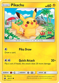 Pikachu #30 PSA 10
