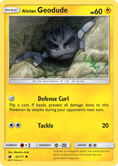 Alolan Geodude #32 Crimson Invasion