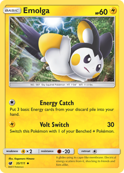 Emolga #35 Crimson Invasion