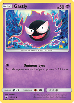Gastly #36 Crimson Invasion