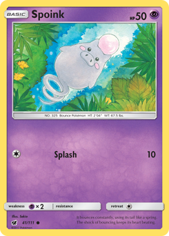 Spoink #41 Crimson Invasion
