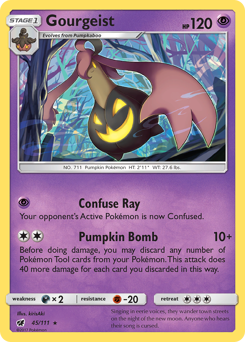 Gourgeist #45 Crimson Invasion