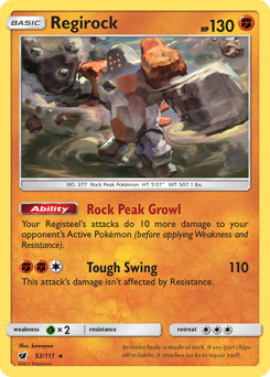 Regirock #53 Crimson Invasion
