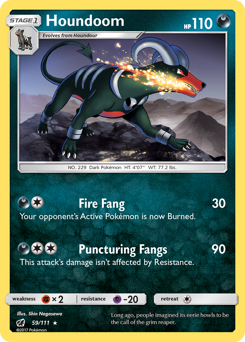 Houndoom Crimson Invasion #59