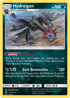 Hydreigon #62 Crimson Invasion