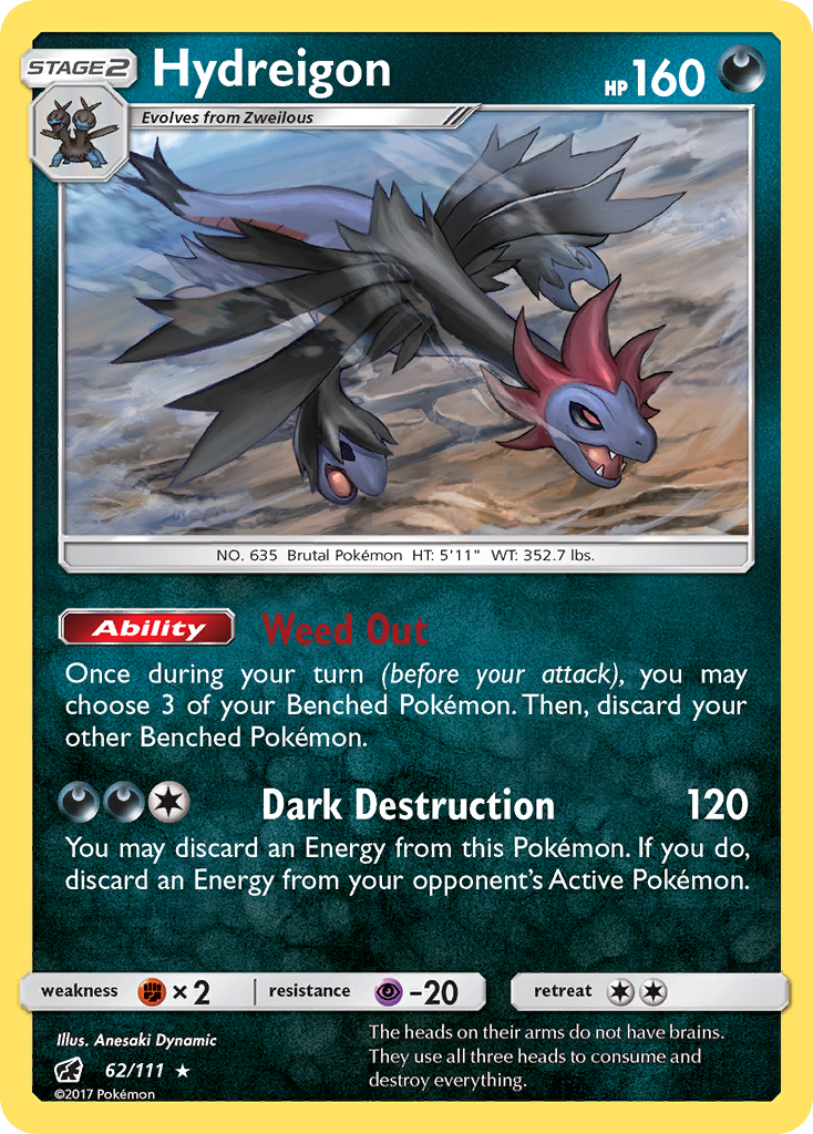 Hydreigon #62 Crimson Invasion