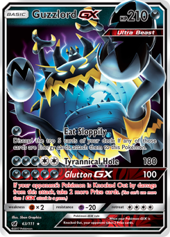Guzzlord-GX #63 Crimson Invasion