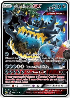 Guzzlord-GX #63A Crimson Invasion