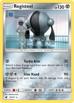 Registeel #68 Crimson Invasion