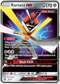 Kartana-GX #70 Crimson Invasion