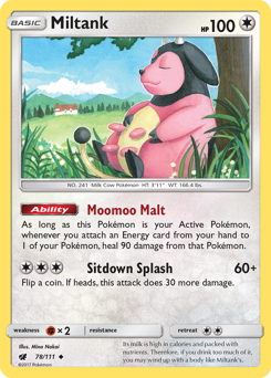 Miltank #78 Crimson Invasion