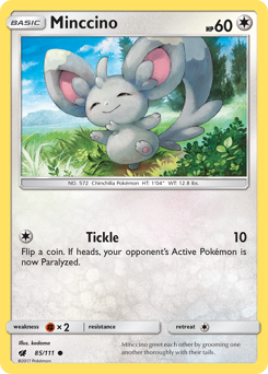 Minccino Crimson Invasion #85