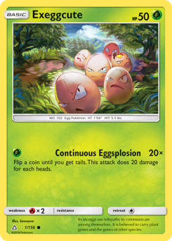 Exeggcute Ultra Prism #1