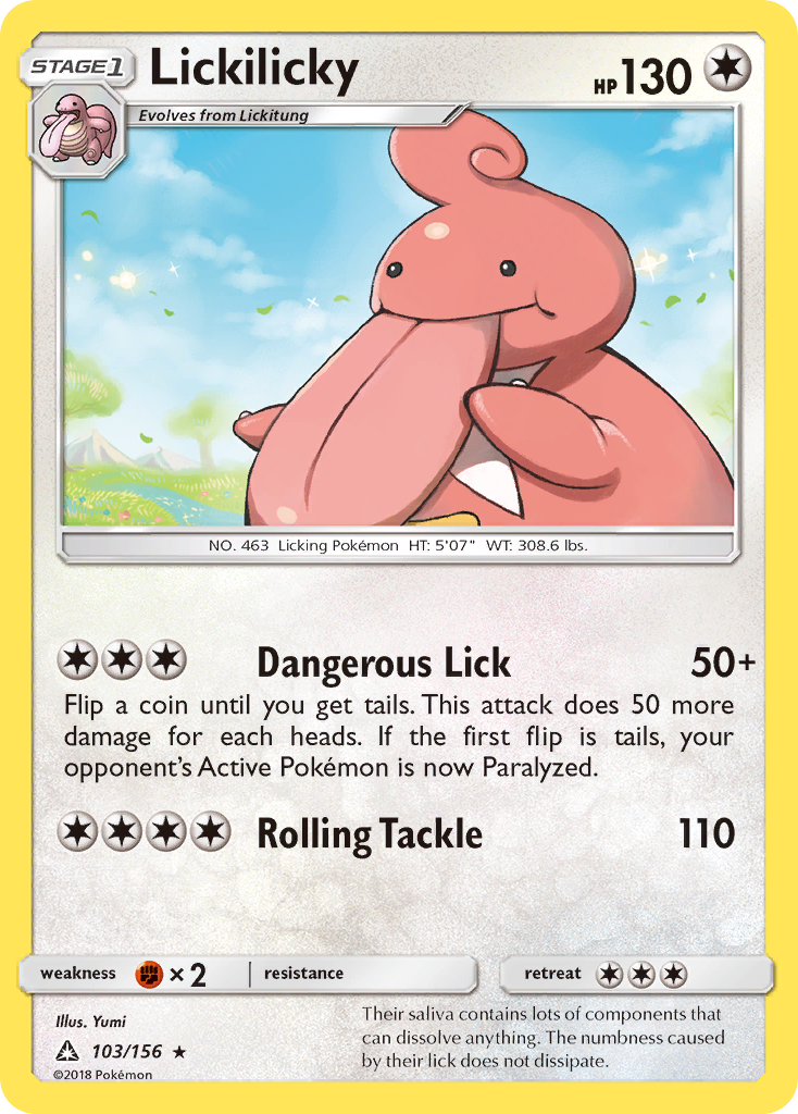 Lickilicky #103 Ultra Prism