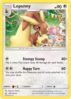 Lopunny #107 Ultra Prism