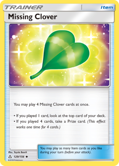 Missing Clover #129 Ultra Prism
