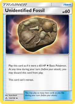Unidentified Fossil #134 Ultra Prism