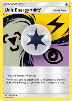 Unit Energy LightningPsychicMetal #138 Ultra Prism