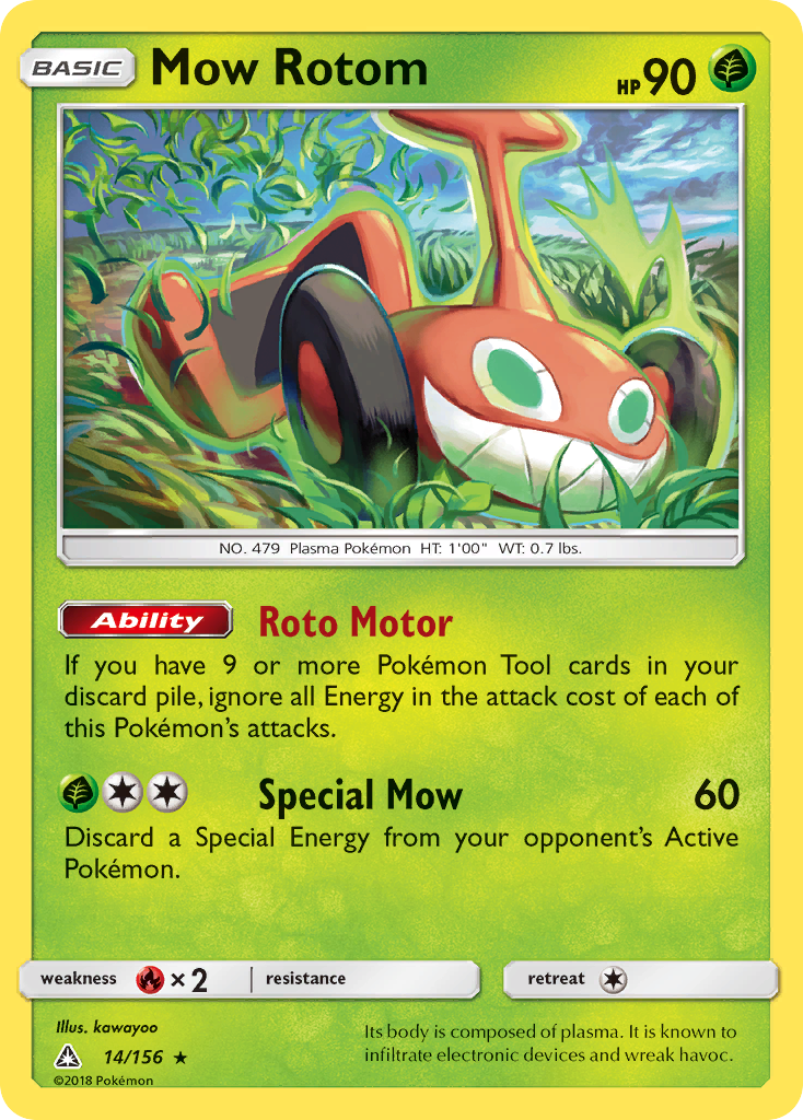 Mow Rotom #14 Ultra Prism