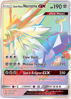 Dusk Mane Necrozma-GX #163 Ultra Prism