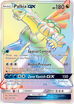 Palkia-GX #165 Ultra Prism