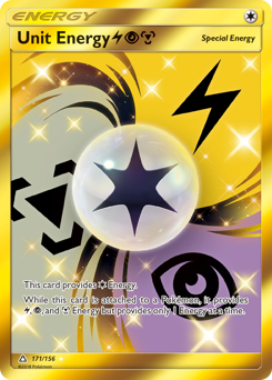Unit Energy LightningPsychicMetal #171 Ultra Prism
