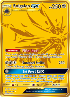 Solgaleo-GX #173 Ultra Prism