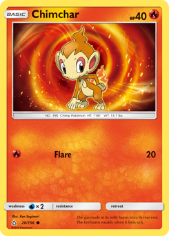 Chimchar #20 Ultra Prism