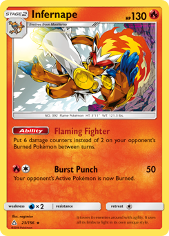 Infernape #23 Ultra Prism