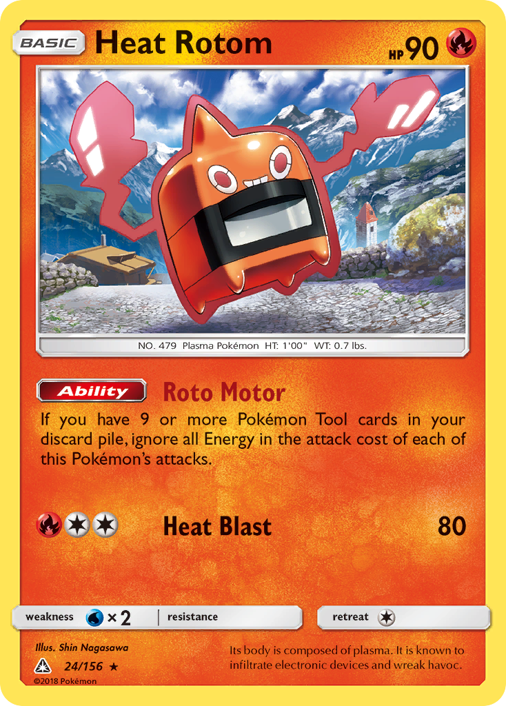 Heat Rotom #24 Ultra Prism