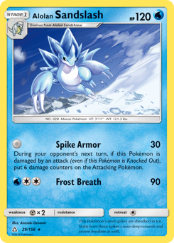 Alolan Sandslash #29 Ultra Prism
