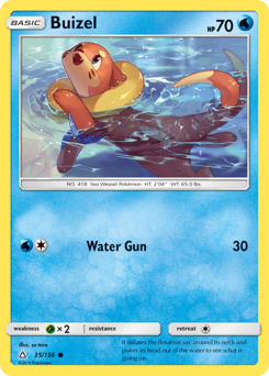 Buizel #35 Ultra Prism