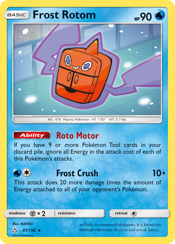 Frost Rotom #41 Ultra Prism